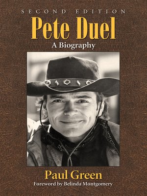 cover image of Pete Duel